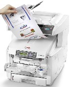 oki c5550mfp colour multifunction printer imags